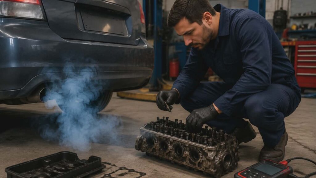 Blue Smoke From Exhaust? What It Means and How to Fix It Fast
