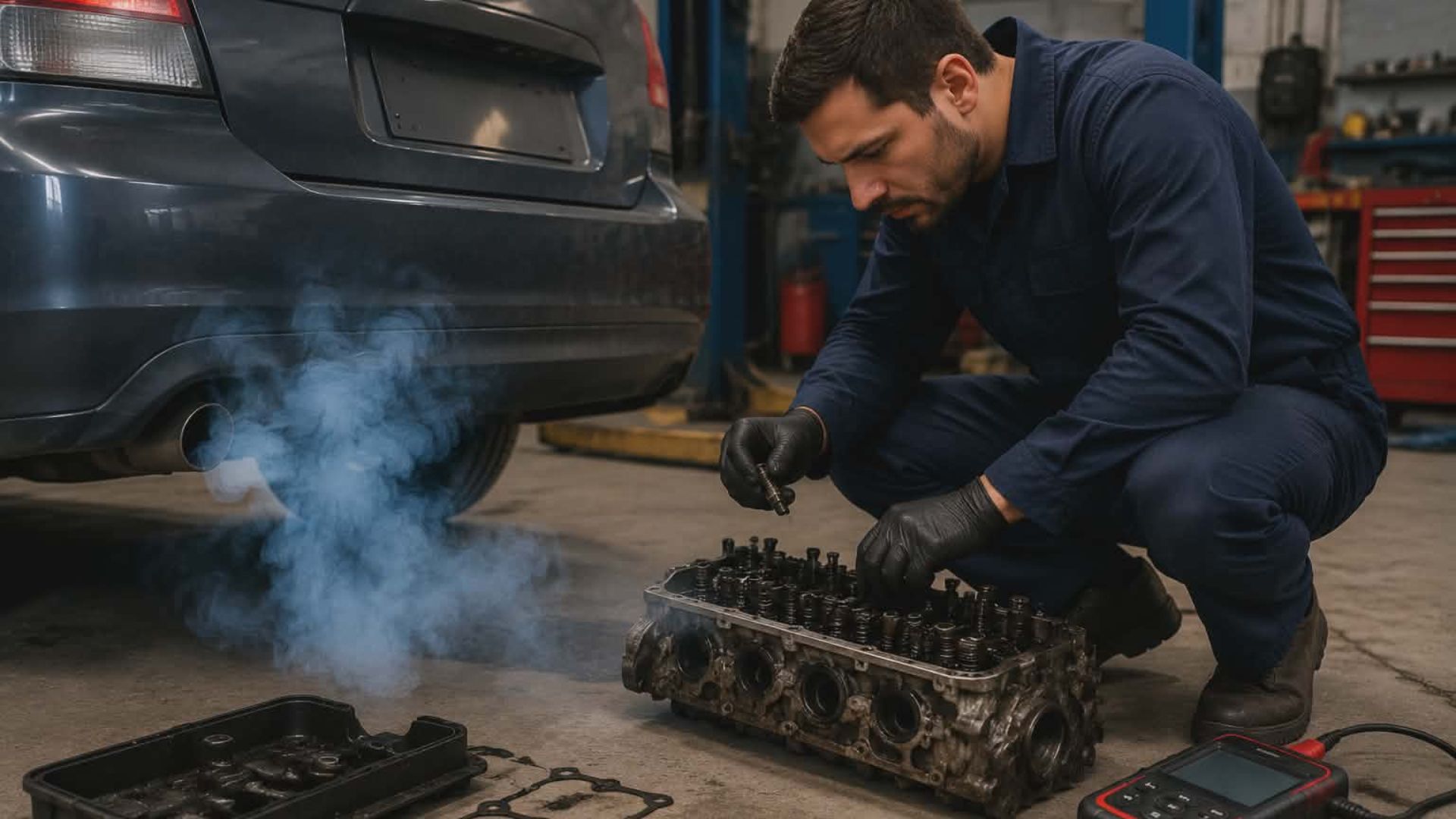 Blue Smoke From Exhaust? What It Means and How to Fix It Fast